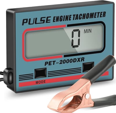 Toerenteller voor Kettingzaag en Grasmaaier - 3 Modi Inductieve Tachometer