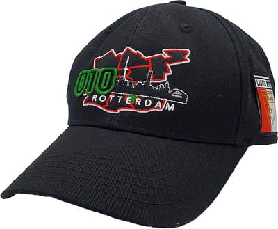 Lauren Rose Rotterdam 010 Pet – Strapback Cap Heren & Dames – Zwart – Streetwear Cap – One Size