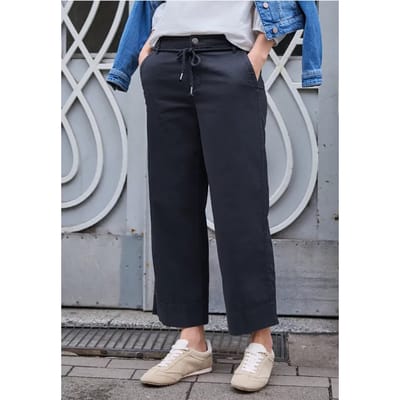 Straight Legs broek in papertouch kwaliteit