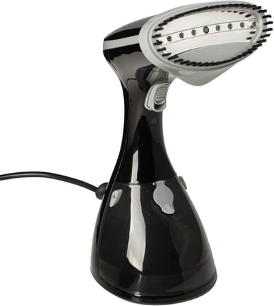Handstoomapparaat - Kledingstomer - Snel Kreukels Verwijderen - Keramische Zool - 230 ml Tank - Zwart