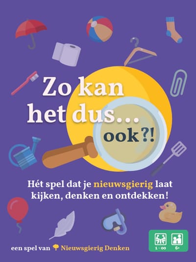Zo kan het dus... ook?! - Educatief kaartspel voor creatief denken, nieuwsgierigheid en verwondering - vanaf 6 jaar