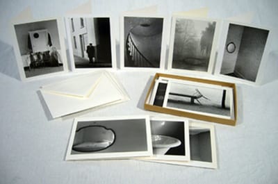 Eva Rubinstein - Vintage dubbele kaarten - Zwart-wit - Set #2 van 12 kaarten met eco-katoen enveloppen