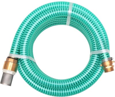 Zuigslang Waterpomp 15MTR 25 mm met Messing Koppelingen - Zuig slang voor pomp