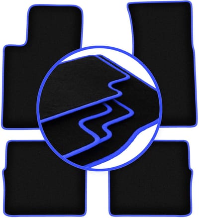 CARLUX-BLUE automatten voor: Cadilac SRX 0 (2004-2010)