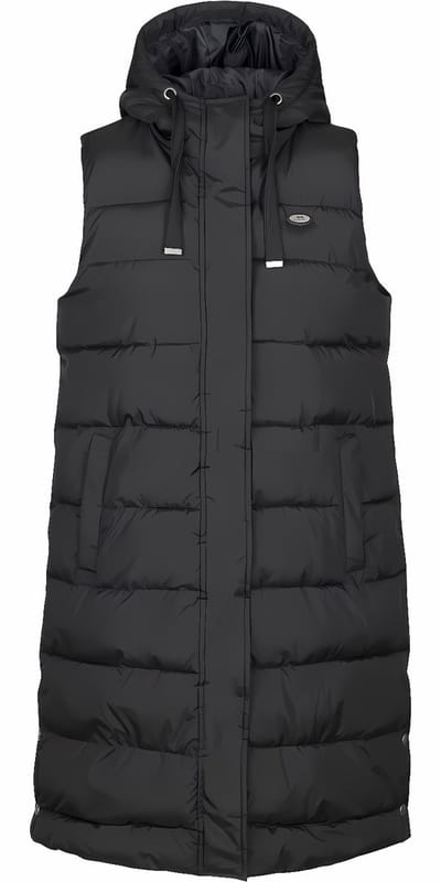 Trespass Leona - Dames gewatteerd gilet zwart - L