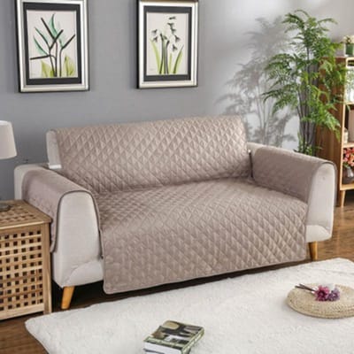 Nieuwste Bankhoes Fauteuil Mat Beschermer voor Banken Hond Huisdier Kinderen Wasbaar Verwijderbaar Slipcovers 1/2/3 Zits 190*196cm kaki