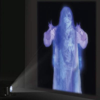 Allecto - Outdoor Projection Screen - Projectiescherm - Ideaal voor buitengebruik - 180 x 111 cm - Semi-translucent - Geschikt voor Halloween en