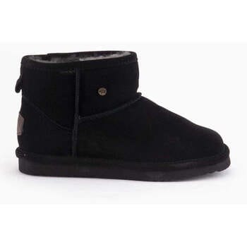 Warmbat Wallaby Suede Boot Dames Laarzen - Zwart