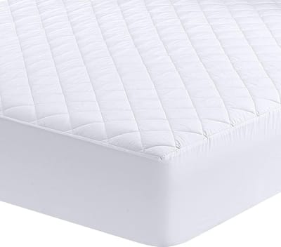 NBAP® Matrasovertrek 160x200 - Dekbedovertrek - Hoeslaken - Matrasbeschermer - Extra Zacht - Wit