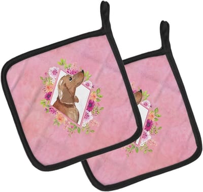 Pannenlappen - Ovenwanten - Keukenbescherming - Hittebestendige stof - 17.8 x 17.8 cm - Multicolor