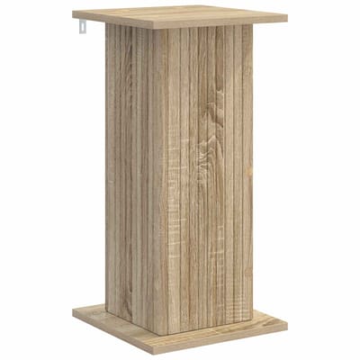 vidaXL - Plantenstand - Sonoma - Eiken - 30,5 - x - 30 - x - 60,5 - cm - Bewerkt - hout