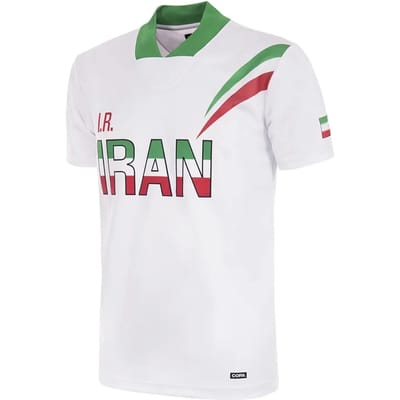 COPA Football - Iran 1998 - Retro Voetbalshirt - Heren - L - Wit