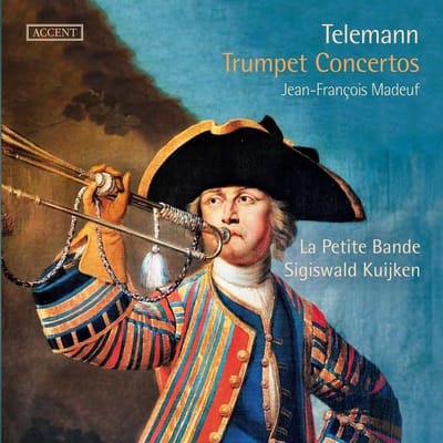 La Petite Bande & Sigiswald Kuijken - Georg Philipp Telemann: Trumpet Concertos (LP)