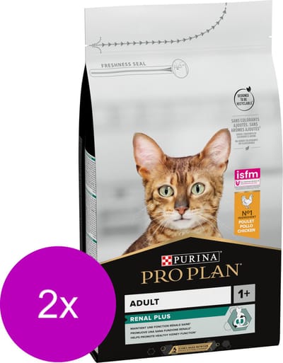Pro Plan Cat Original Adult Kip - Kattenvoer - 2 x 1.5 kg