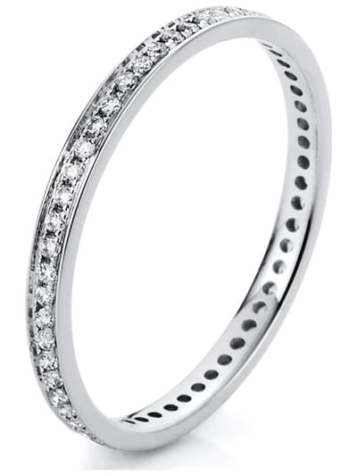 Luna Creation - Dames Ring - 585/- 14 karaat - Diamant - 1A427W456-1 - Ringmaat 56
