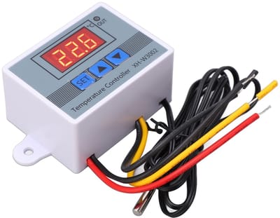 Store_7 - Digitale Temperatuurregelaar - Thermostaat - Hoge Nauwkeurigheid - 24V - Verwarming en Koeling - Waterdichte Sonde - Geschikt voor Divers...