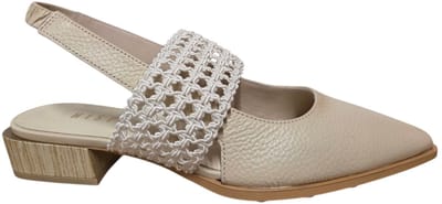Hispanitas HV264866 C010 V26 Sandaletten Offwhite Leer Dames - Offwhite - 37