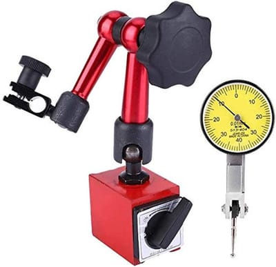Dailygoods - Magneetmeting Statief met Magnetische Basis - Precisie Metingen tot 0,8 mm