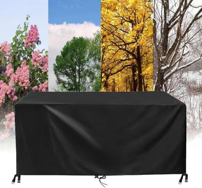 Tuinmeubelhoes - Terrashoes Outdoor - Bescherming Meubels - Waterdicht Scheurvast - 165 x 140 x 65 cm - Zwart