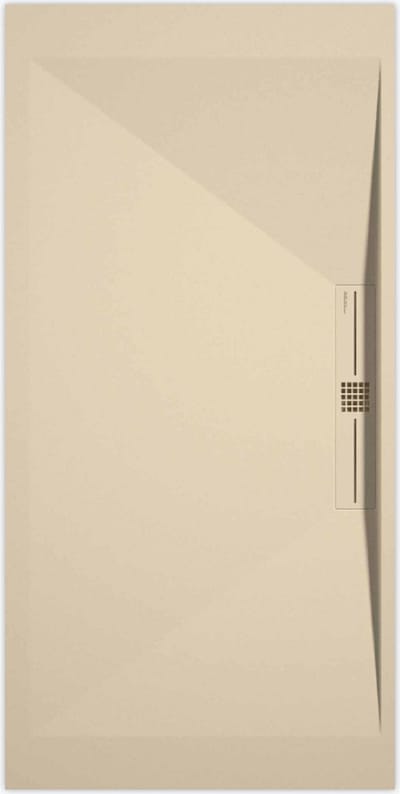 Sanifun douchebak Stone Side Cream Smooth 1100 x 900 P