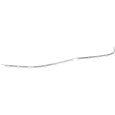 Moulure de Pare-chocs Avant Garniture Chromée 51118226562 Bande de Protection de Bas de Caisse pour Série 5 E39 1996 à 2003 white