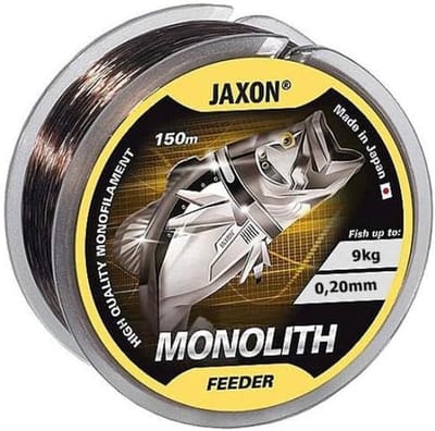 Monofilament Vislijn - Feeder Lijn Nylon - Vissen Met Mandje - Slijtvast En Sterk - 150 Meter 9kg - Bruin