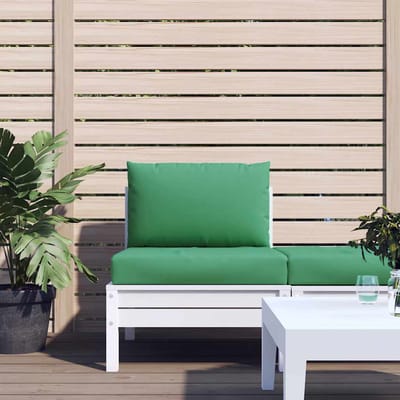 vidaXL - Palletkussens - 2 - st - stof - groen