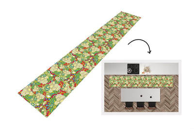 Keukenloper - Loper keuken - Patronen - Bloemen - Lente - 300x50 cm - Keukenloper vinyl