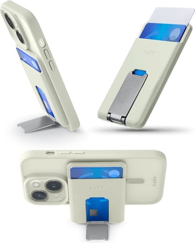 LAUT MagSafe Wallet - Geel
