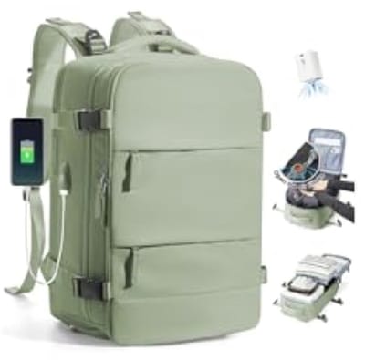 Compacte reisrugzak met vacuümsysteem - Lichtgewicht en ruimtebesparend voor handbagage