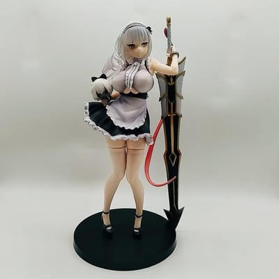 23CM Azur Lane Dido Armure Lourde Ver Fille à Malaxer figurine PVC Action Girl Statue Modèle de Collection pour Adultes Poupée Jouets Cadeaux gray