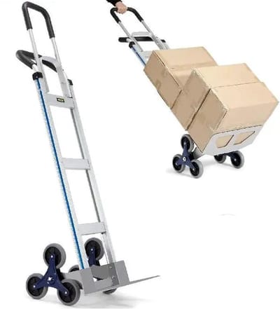 Betaalbare Goederen® Trapklimwagen - Steekwagen - Steekwagen opvouwbaar - Handvaten Met Beugel - Opvouwbare Trolley