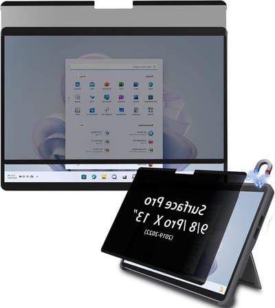1 Stuk Magnetisch Privacy Scherm Geschikt voor Surface Pro 9, Pro 8 en Pro X - Verwijderbaar, Anti-Blauw Licht en Privacy Bescherming