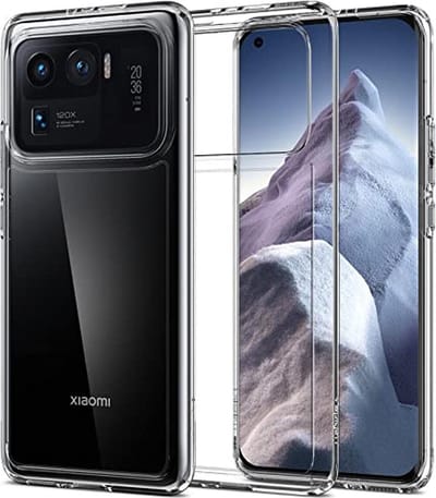 Flexibele achterkant Silicone hoesje Transparant Geschikt voor: Xiaomi Mi 11 Ultra