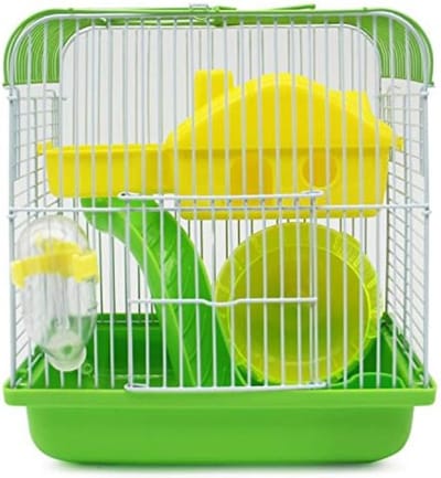 Lexium Hamsterkooi met Hamsterspeelgoed - Rattenkooi - Hamster Kooi - Hamster Huisje - Knaagdierhok - Knaagdierenkooi