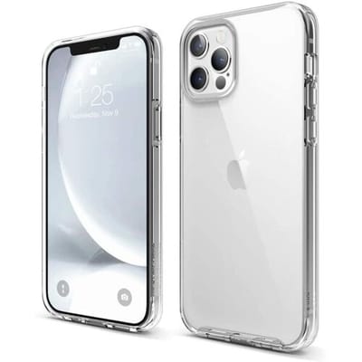 Ceezs telefoonhoesje geschikt voor Apple iPhone 12 / 12 Pro hoesje - doorzichtig hoesje - dun design - transparant