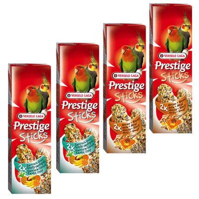 4x2 sticks (560g) Gemengd Prestige Sticks Grote Parkiet Versele-Laga