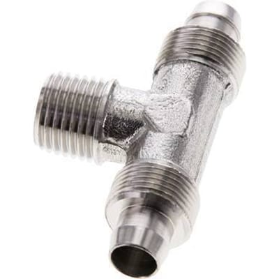 10x8 & R1/4'' RVS 1.4404 T-Opsteekkoppeling Buitendraad