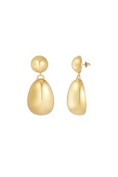 Yehwang- Oorbellen Classic Crush - Goud