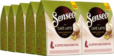 Senseo Milkbased - Dubai Chocolate style - 4 x 8 pads