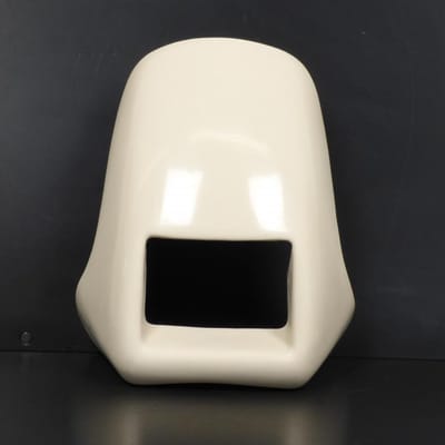 kentekenplaat voor bromfiets mbk 50 51 magnum racing mr1 / polyester om te schilderen nieuw