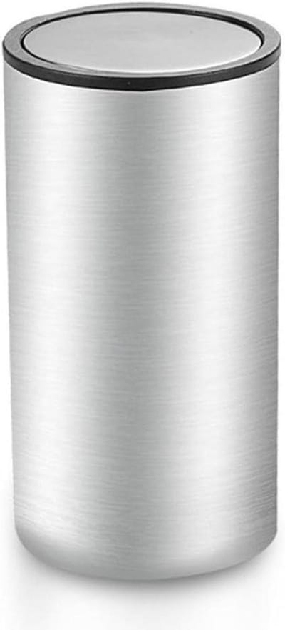 Draagbare Tandenstokerhouder - Tandenstoker Dispenser - Onderweg Hygiëne - Roestvrij Staal - 12.5 x 5 x 5 cm - Zwart