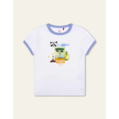 Oilily Tommie T-Shirt- maat104/4yr Bright Wit