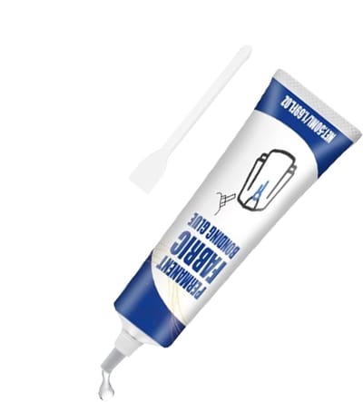 Textiellijm Transparant - Stoffen Lijm - Snelle Reparaties - Flexibele Droogtijd - 50 ml - Doorzichtig