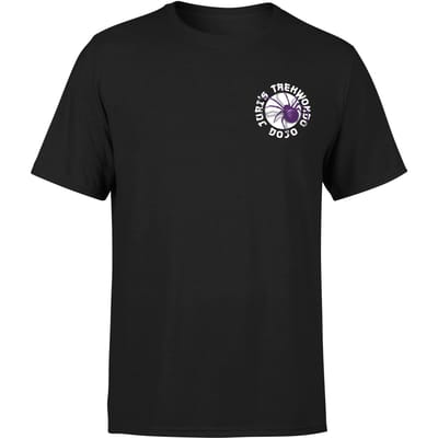 Street Fighter Juri's Dojo Unisex T-Shirt - Black - M - Zwart