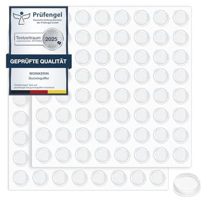 Transparante Zelfklevende Rubber Bumpers - 128 Stuks voor Meubelbescherming