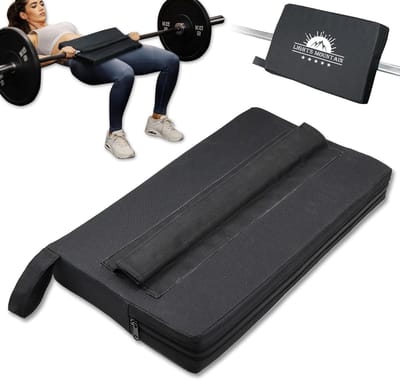 Extra Dikke Beschermende Kussen voor Barbell & Dumbbell Heupstoten en Glute Brug Oefeningen