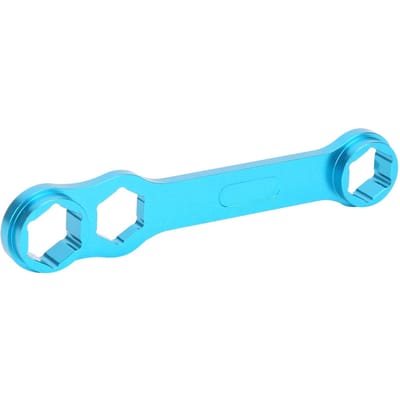 DIY Werpreel Sleutel Blauwe Aluminiumlegering Sleutel Reparatie Onderhoudsgereedschap blue