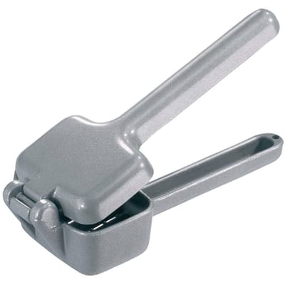 Westmark Kleine ijsblokjeskraker, gegoten aluminium, lengte: 17,3 cm, Cuby, zilver, 12002260