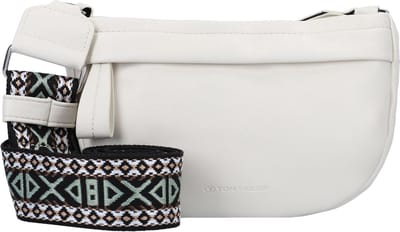 TOM TAILOR Schoudertas Palina Cross Bag Cream White Crème